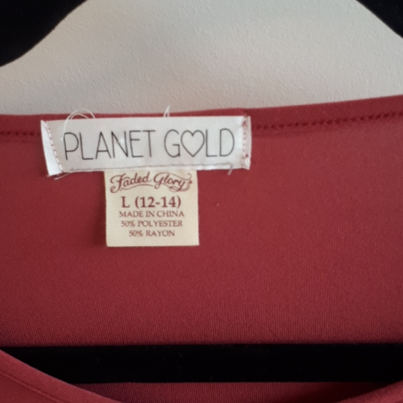 Bell sleeve pink dress - Picture 2 of 3